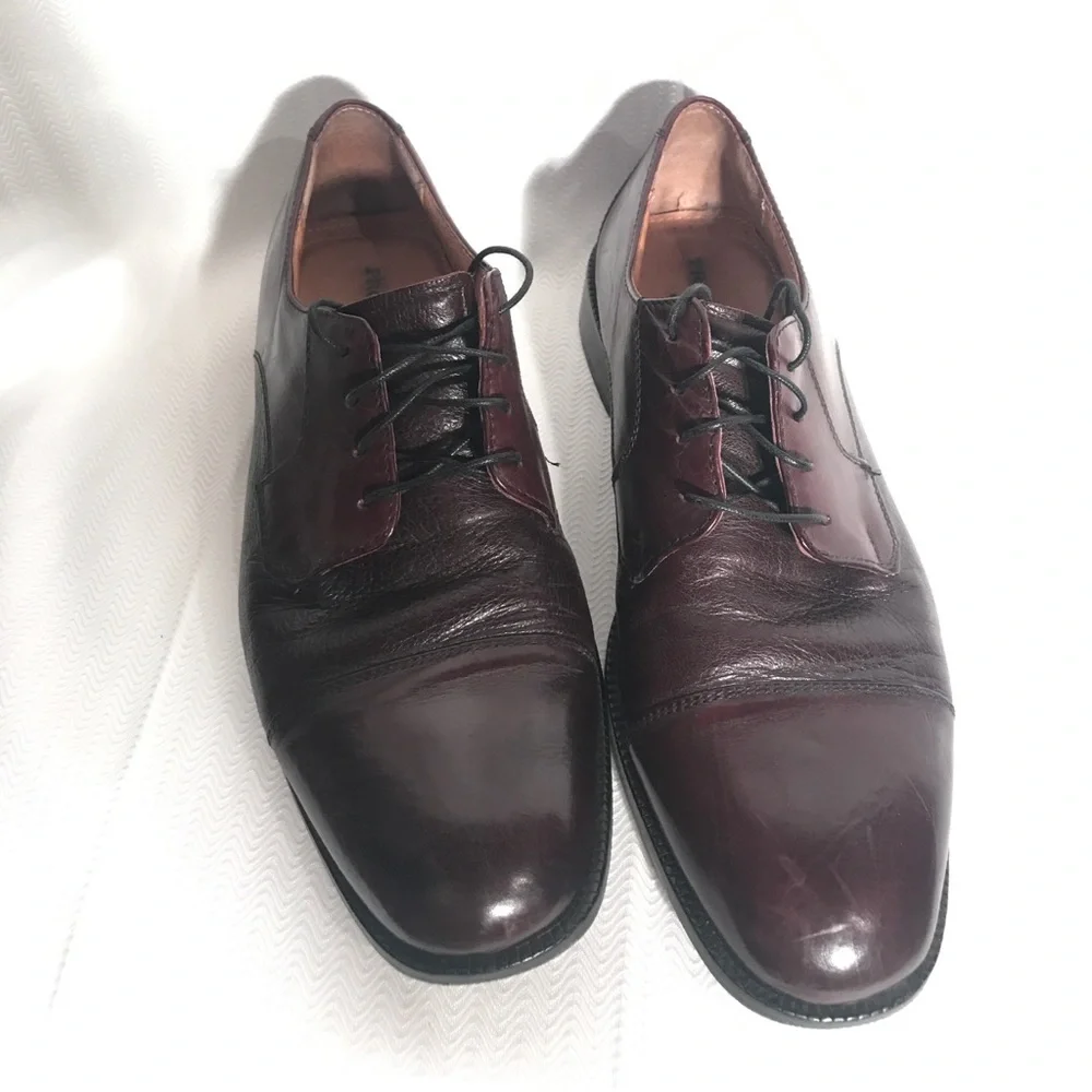 Men's Pronto•Uomo Firenze Italian oxford 8.5M - Picture 2 of 8